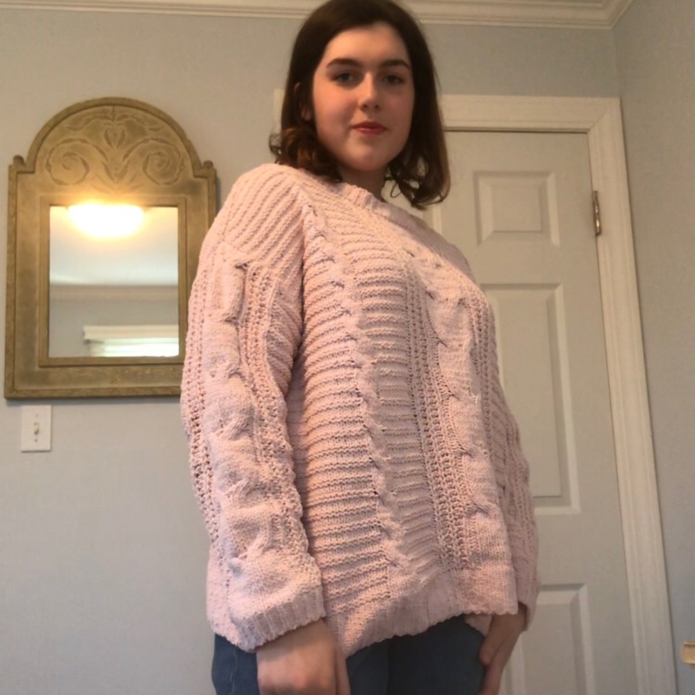 Primark // Oversized Light Pink Sweater